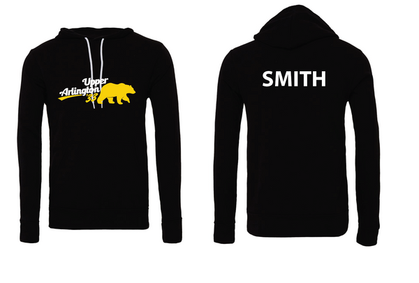 Upper Arlington '33 Hoodie with Last Name